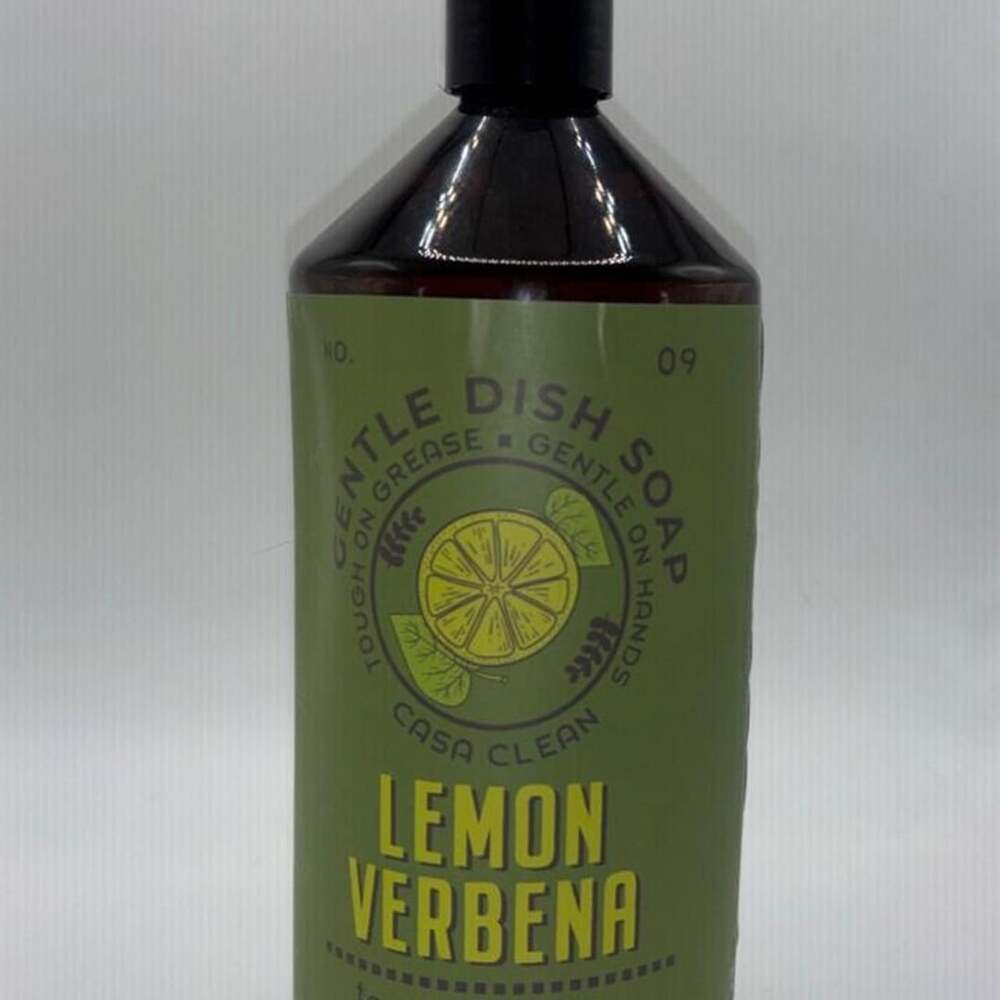 Casa Clean Lemon Verbena Gentle Dish Soap 32 oz